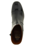 Calfskin Zimmy Ankle Boots