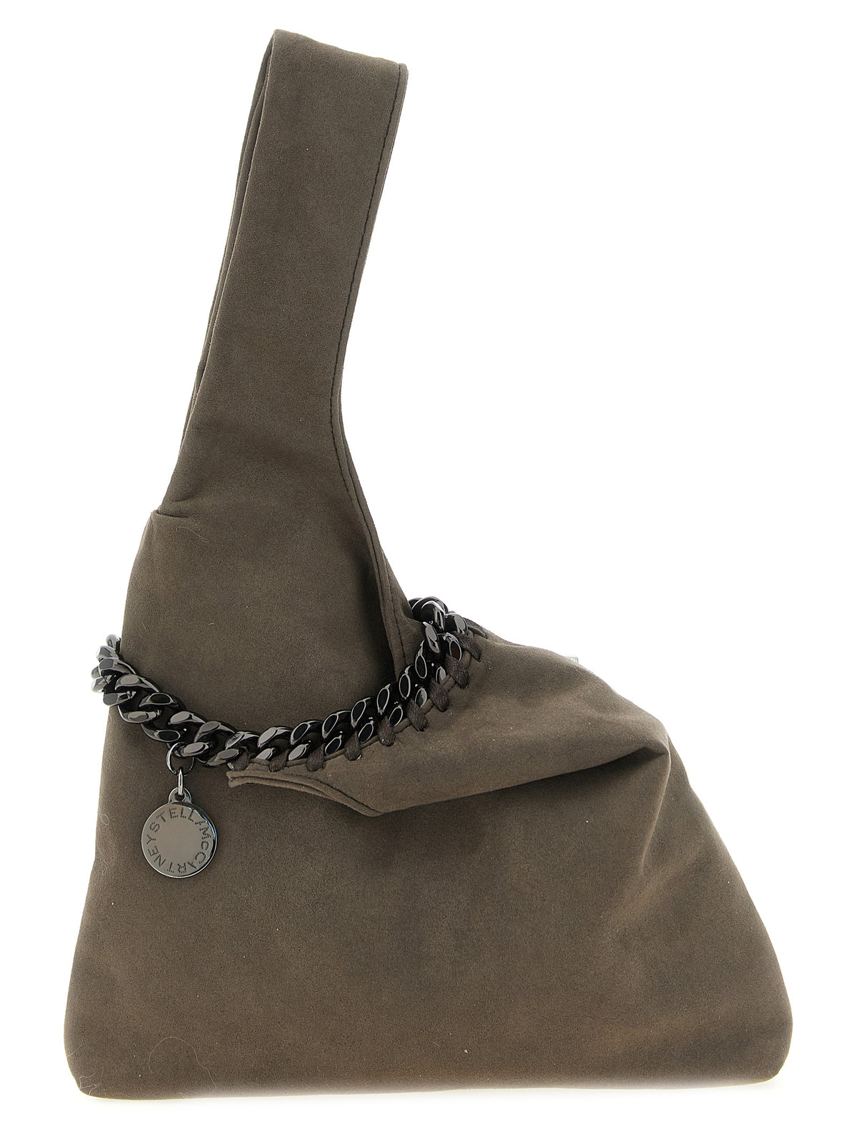 Dark Taupe Eco Suede Falabella Handbag
