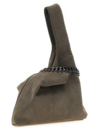Dark Taupe Eco Suede Falabella Handbag
