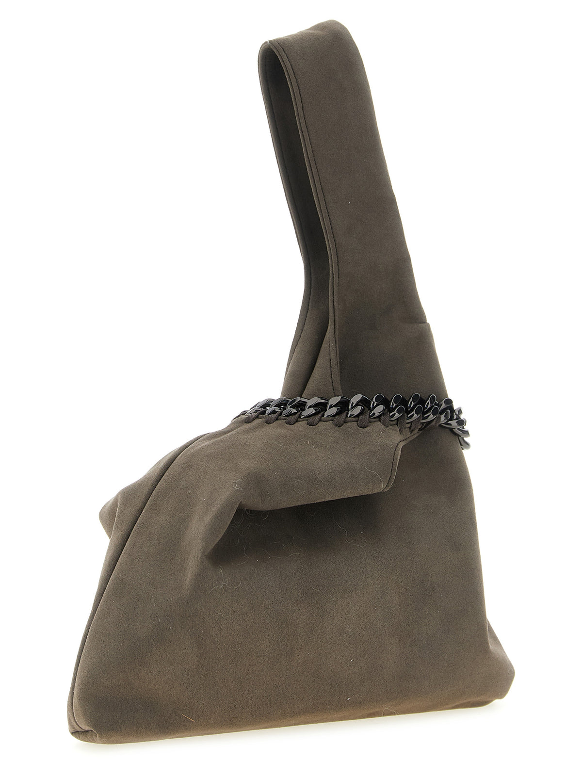Dark Taupe Eco Suede Falabella Handbag