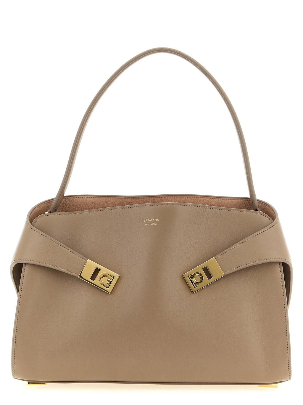 Calfskin Hug Soft Medium Shoulder Bag