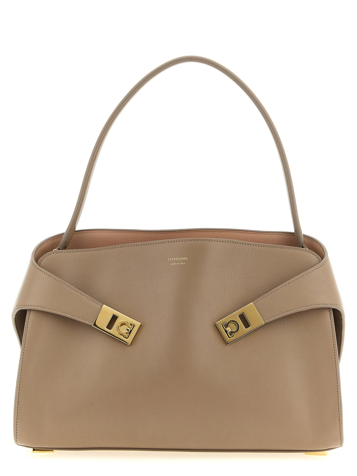 Calfskin Hug Soft Medium Shoulder Bag