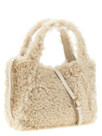 Beige Sustainable Polyester Tote Bag