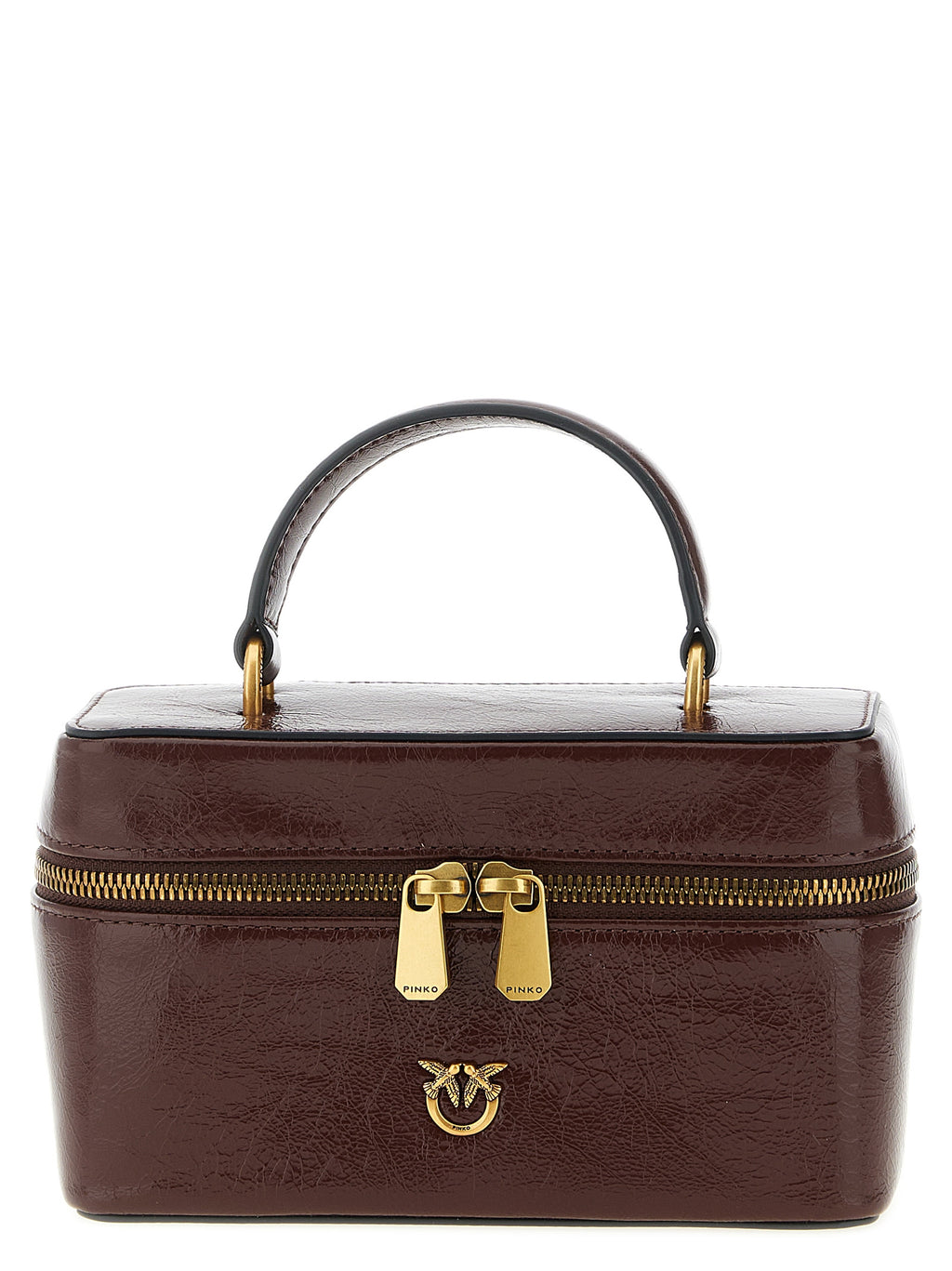 Mini Vanity Soft Calfskin Crossbody Bag