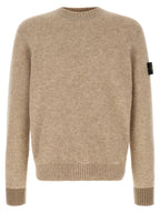 Alpaca Wool Blend Crew Neck Sweater