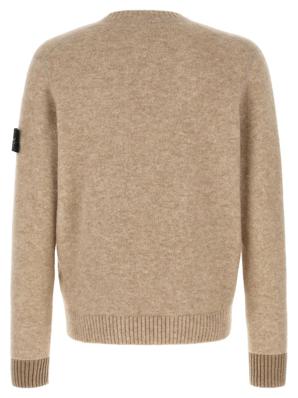 Alpaca Wool Blend Crew Neck Sweater