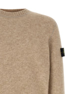 Alpaca Wool Blend Crew Neck Sweater