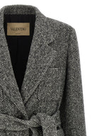 Mossi Bicolor Virgin Wool Coat