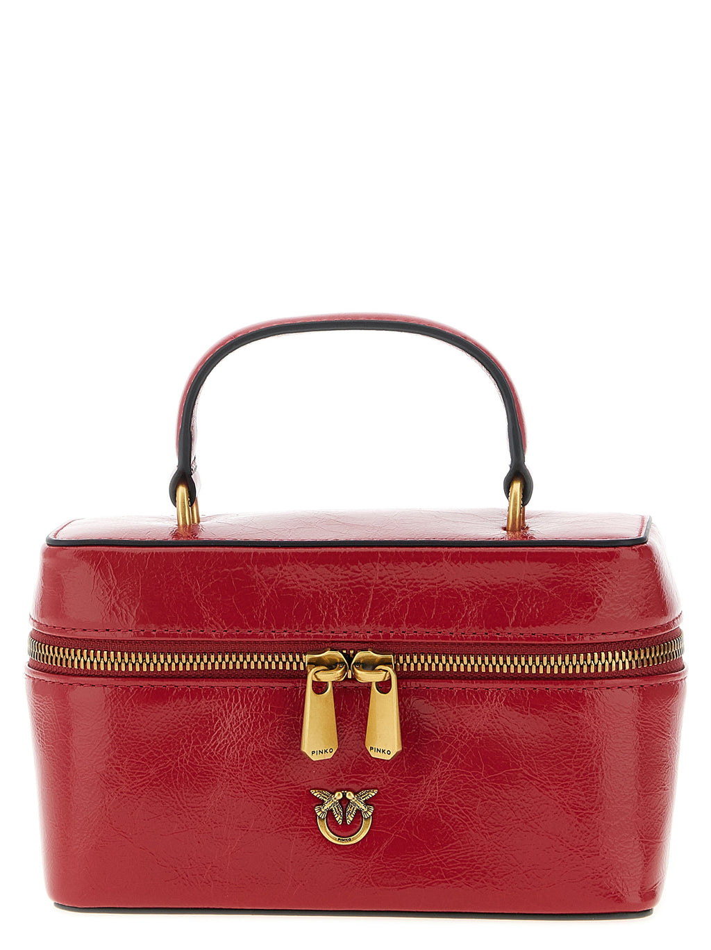 Mini Vanity Soft Calfskin Crossbody Bag