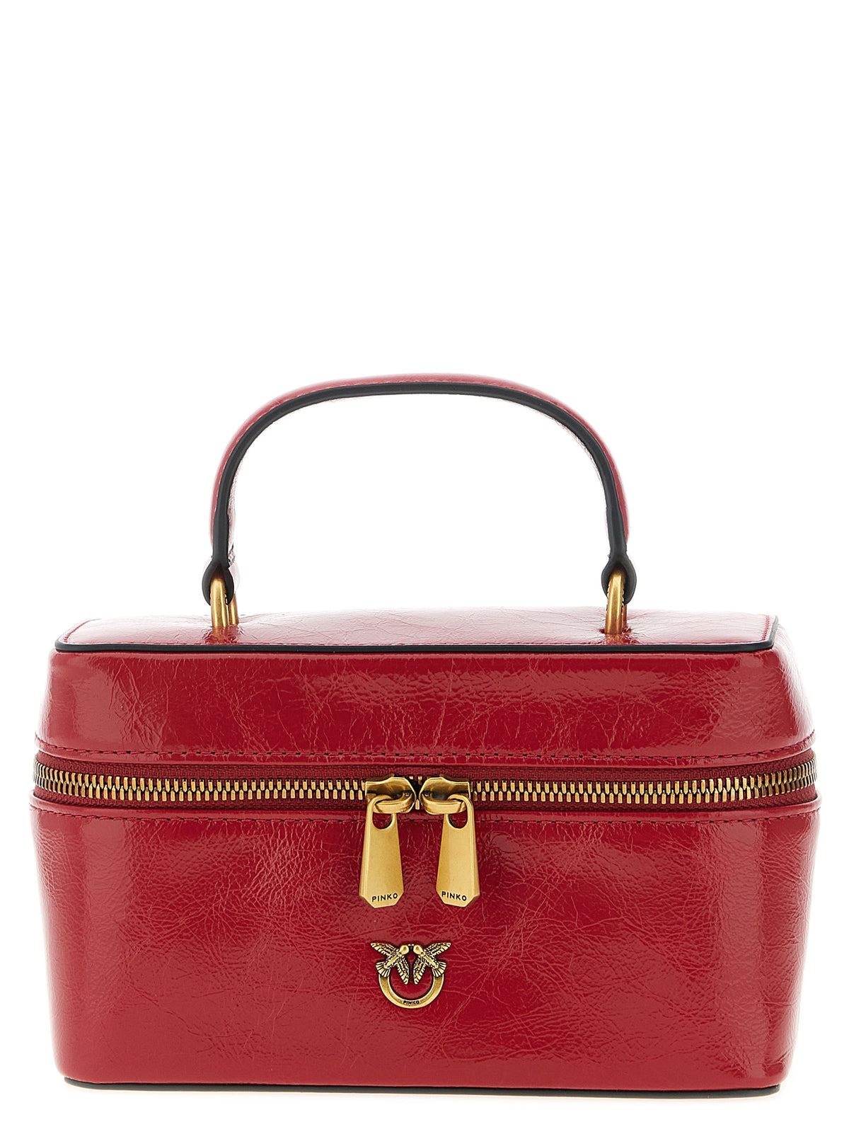 Mini Vanity Soft Calfskin Crossbody Bag