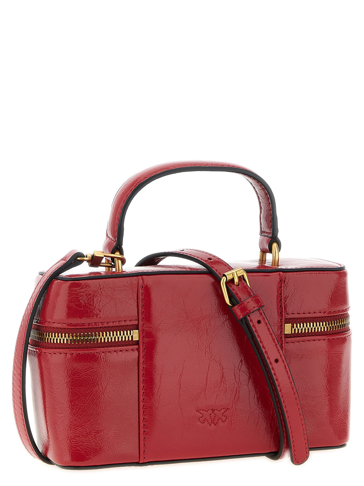 Mini Vanity Soft Calfskin Crossbody Bag