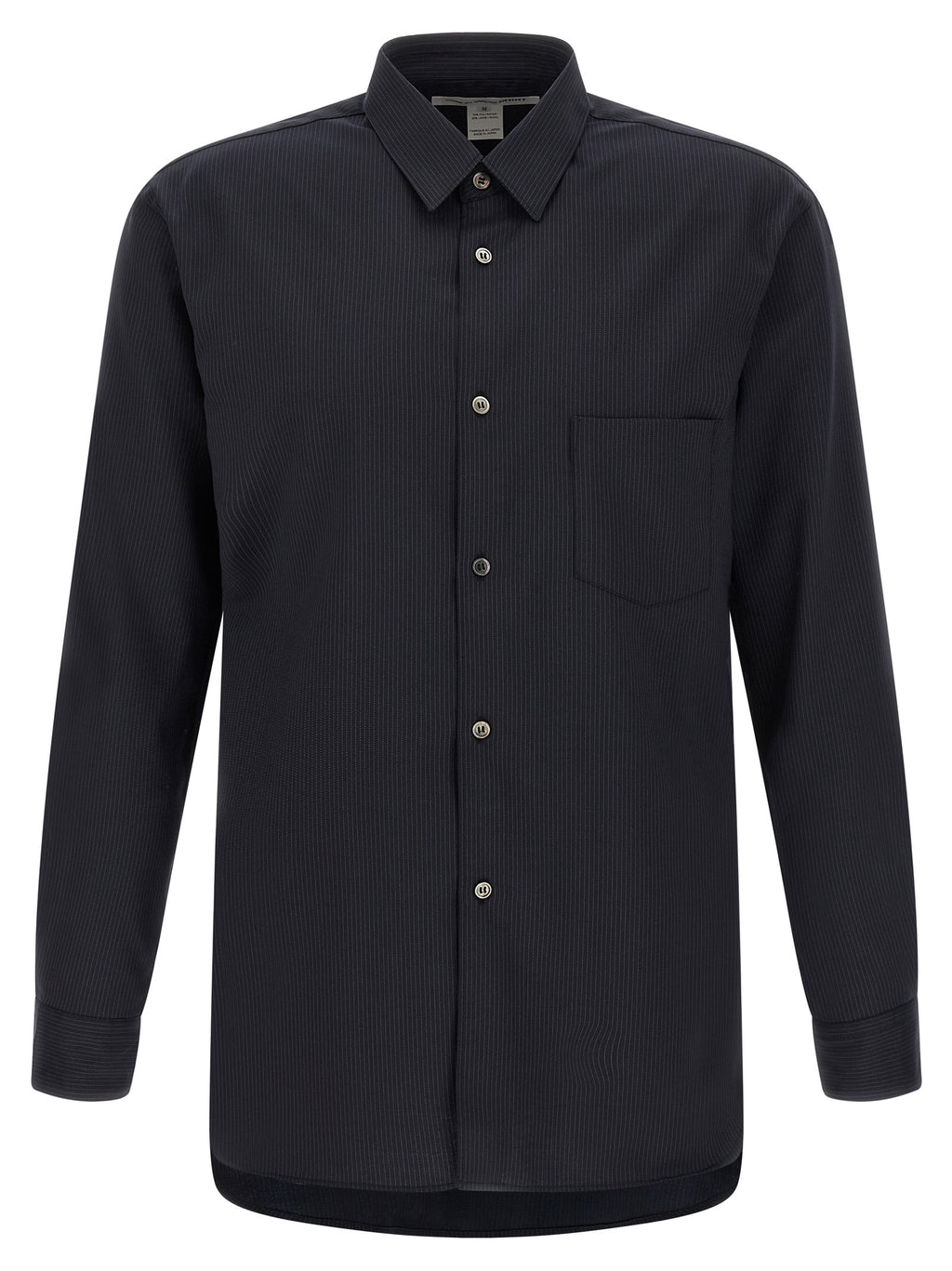 Midnight Blue Pinstripe Shirt