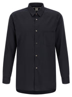 Midnight Blue Pinstripe Shirt