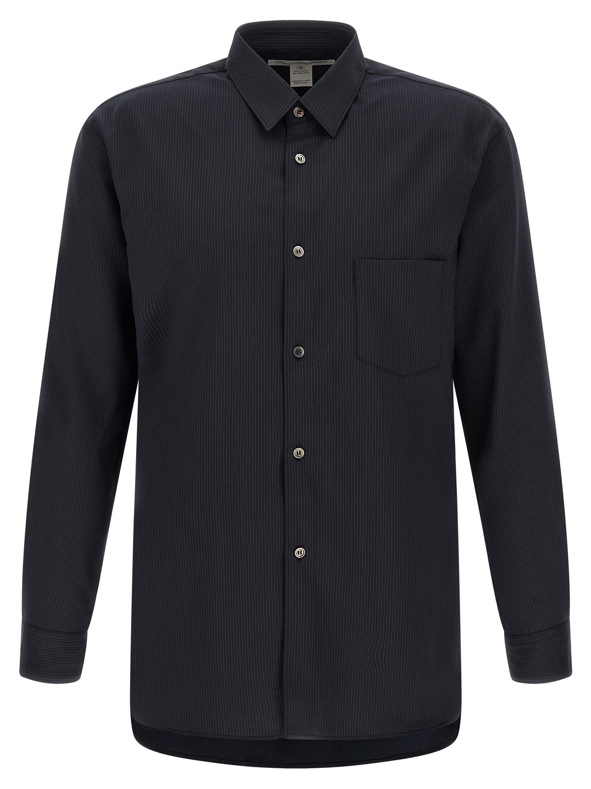 Midnight Blue Pinstripe Shirt