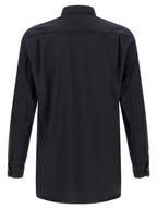 Midnight Blue Pinstripe Shirt