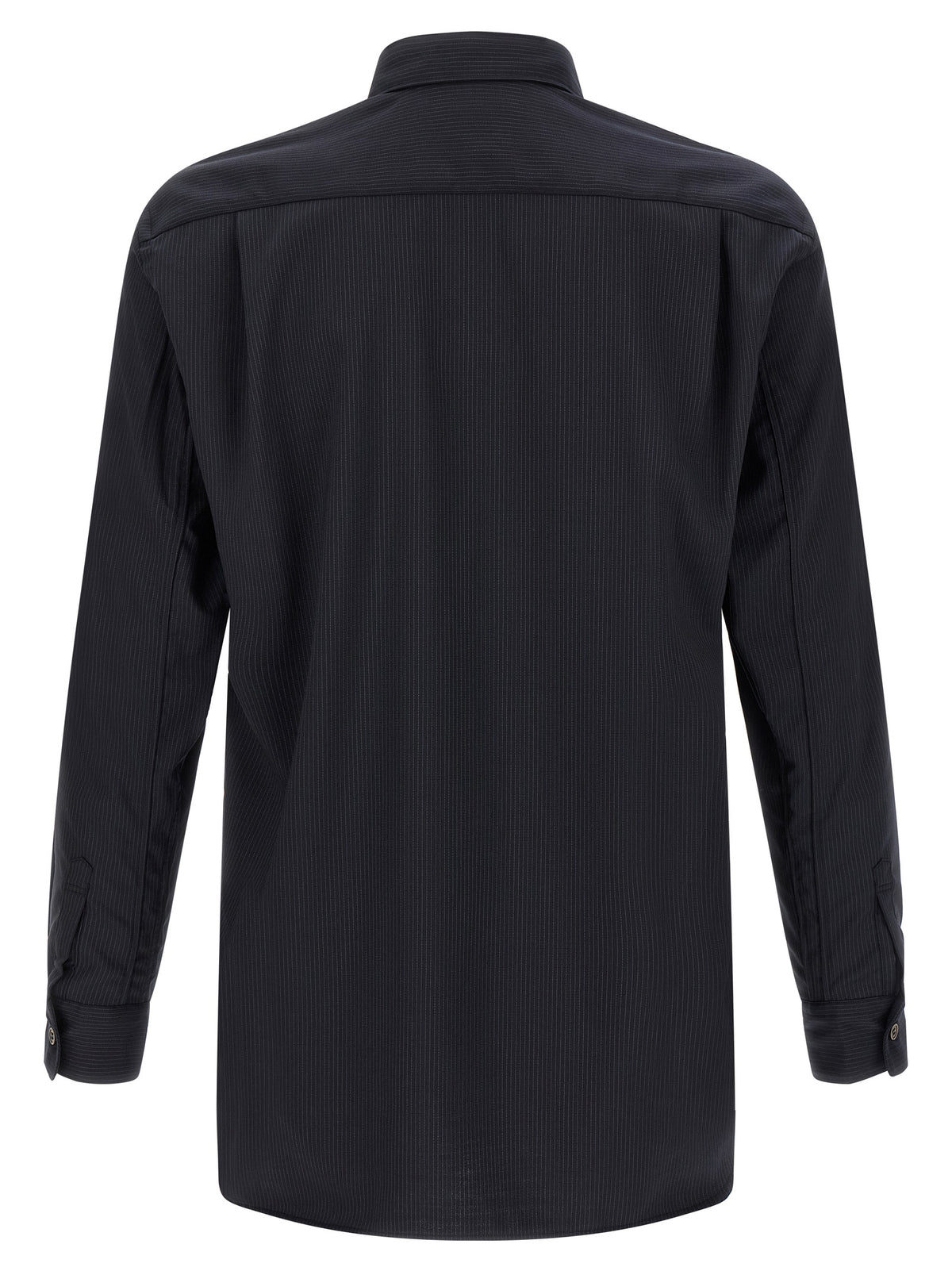 Midnight Blue Pinstripe Shirt