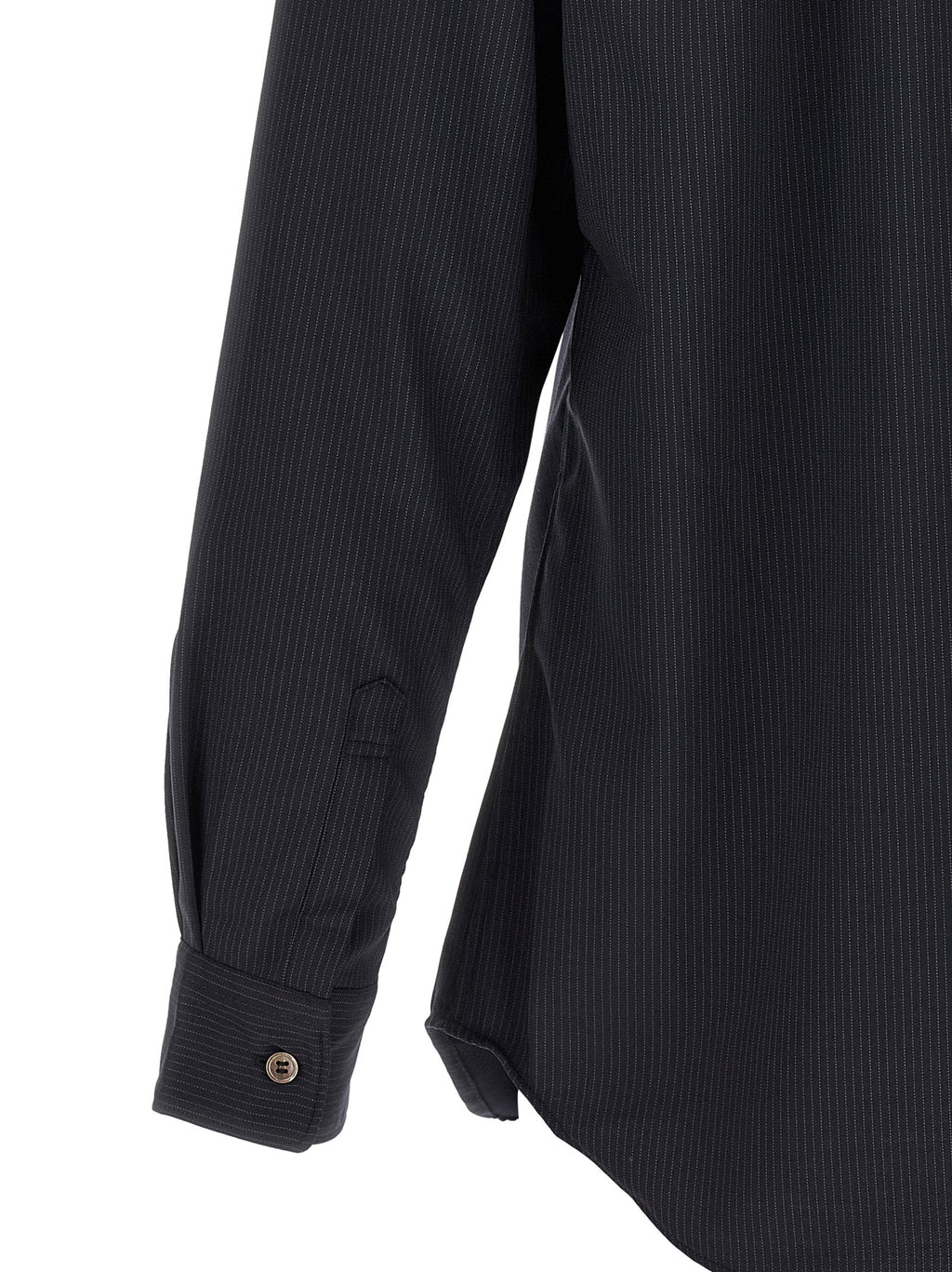 Midnight Blue Pinstripe Shirt