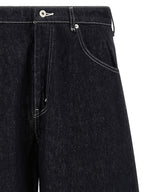 Cotton Wide Balloon Denim Jeans