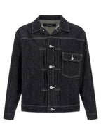 Blue Cotton Denim Jacket
