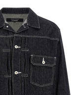 Blue Cotton Denim Jacket