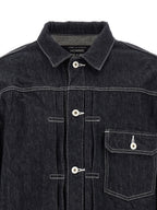 Blue Cotton Denim Jacket
