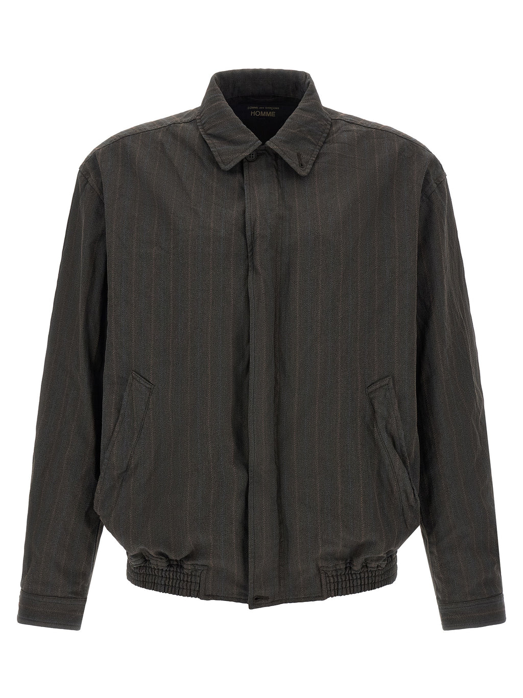 Brown Technical Bomber Jacket