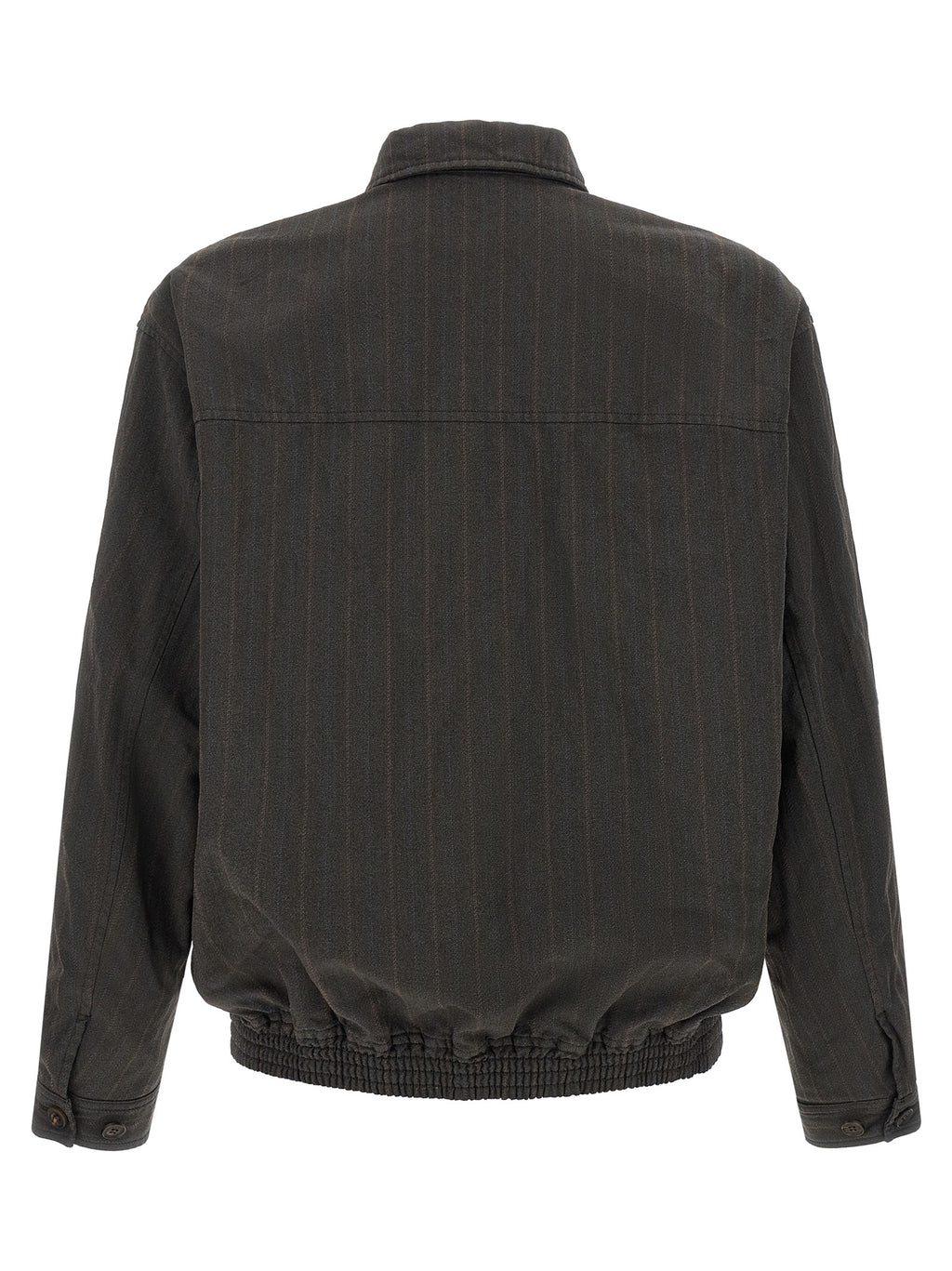 Brown Technical Bomber Jacket