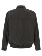 Brown Technical Bomber Jacket