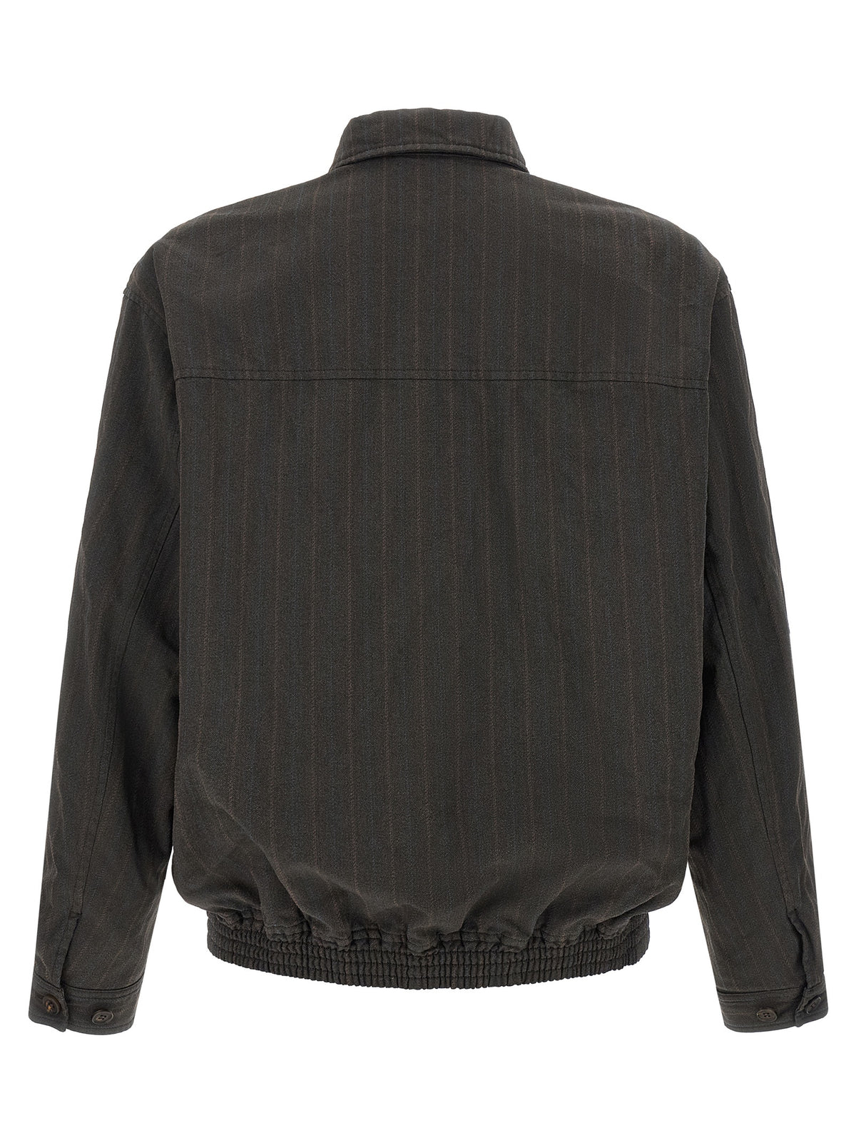 Brown Technical Bomber Jacket