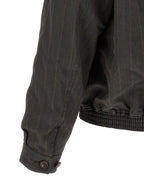 Brown Technical Bomber Jacket