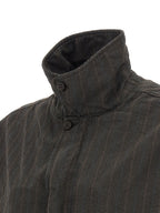 Brown Technical Bomber Jacket