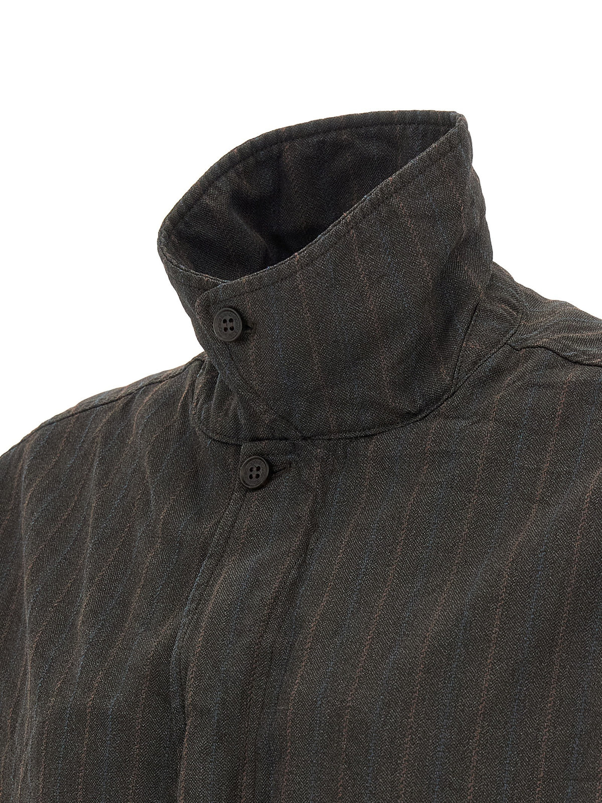 Brown Technical Bomber Jacket