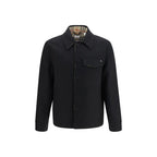 Double-Face Merino Wool Herringbone Jacket
