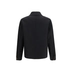 Double-Face Merino Wool Herringbone Jacket