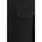 Double-Face Merino Wool Herringbone Jacket