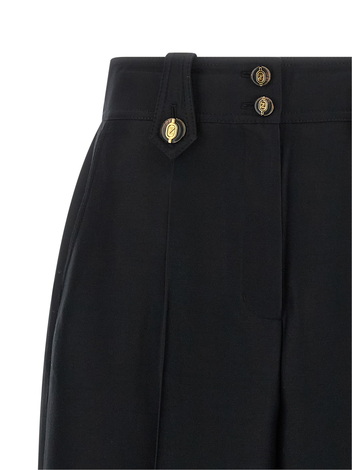 Wool Silk Valiant Culotte Pants