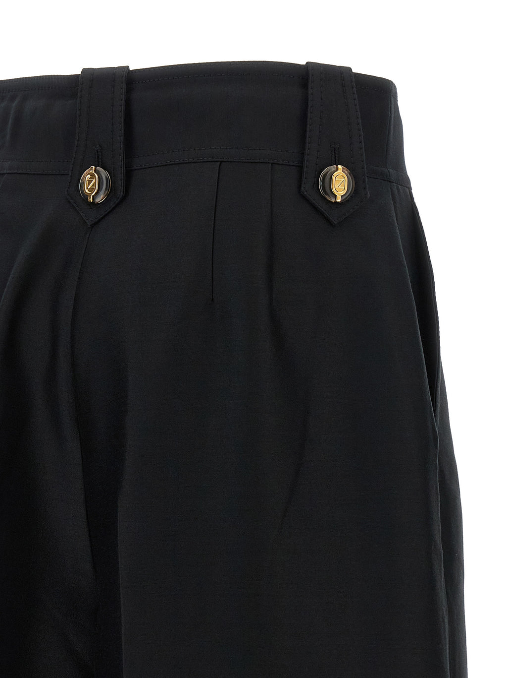 Wool Silk Valiant Culotte Pants