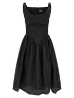 Silk Blend Sunday Midi Dress