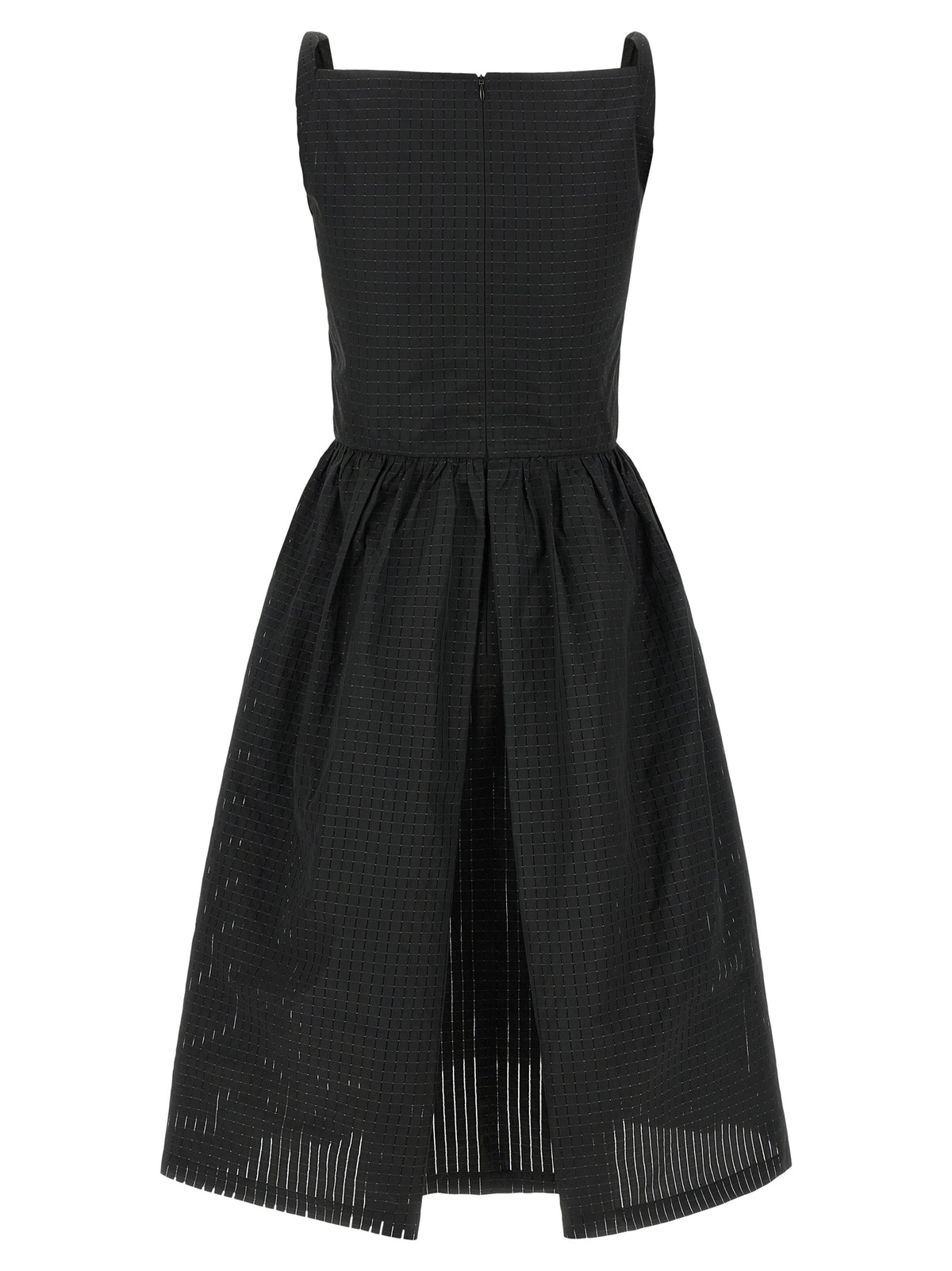 Silk Blend Sunday Midi Dress