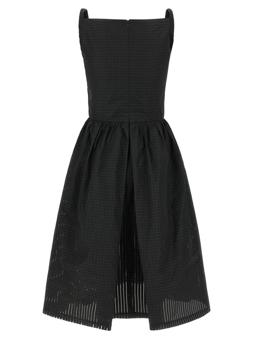 Silk Blend Sunday Midi Dress