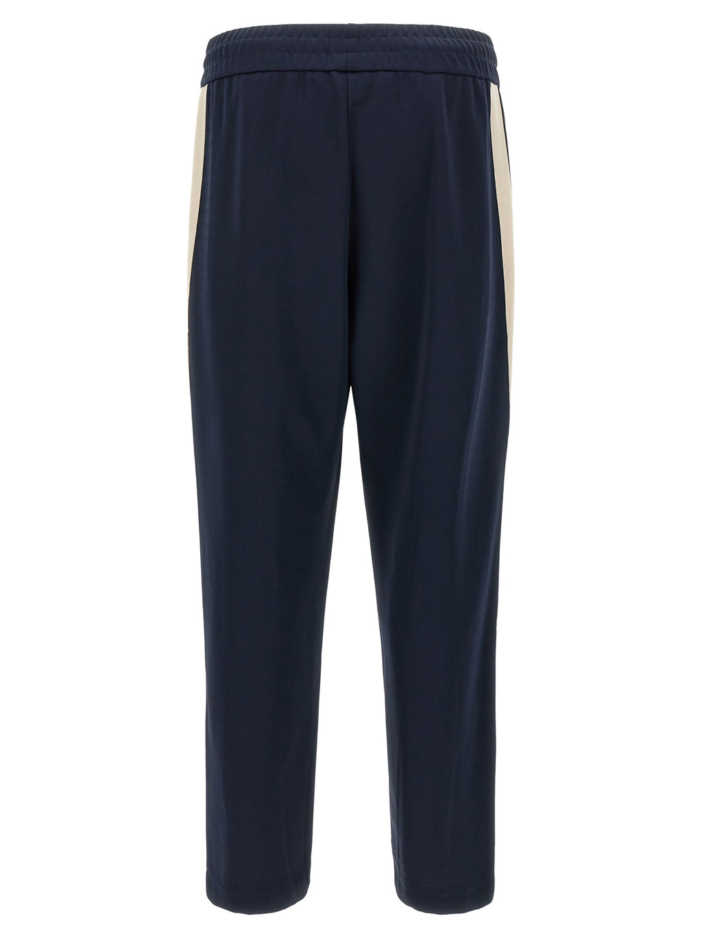 Navy Polyester Joggers