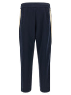 Navy Polyester Joggers