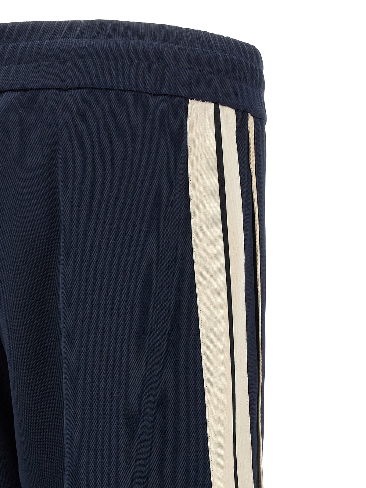 Navy Polyester Joggers