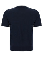 Merino Wool Argyle Short-Sleeved Cardigan