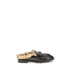 Padded Calf Leather Sabots