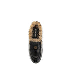 Padded Calf Leather Sabots