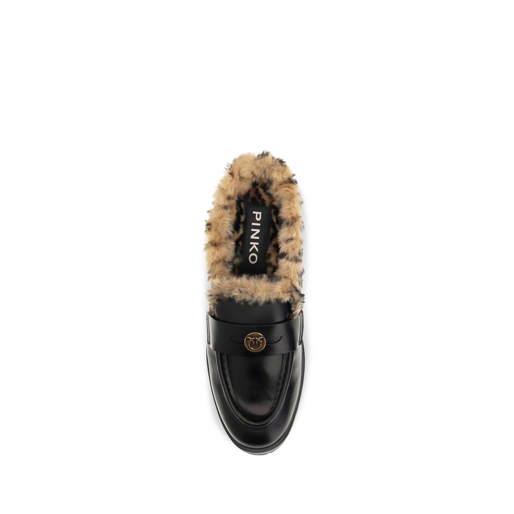 Padded Calf Leather Sabots