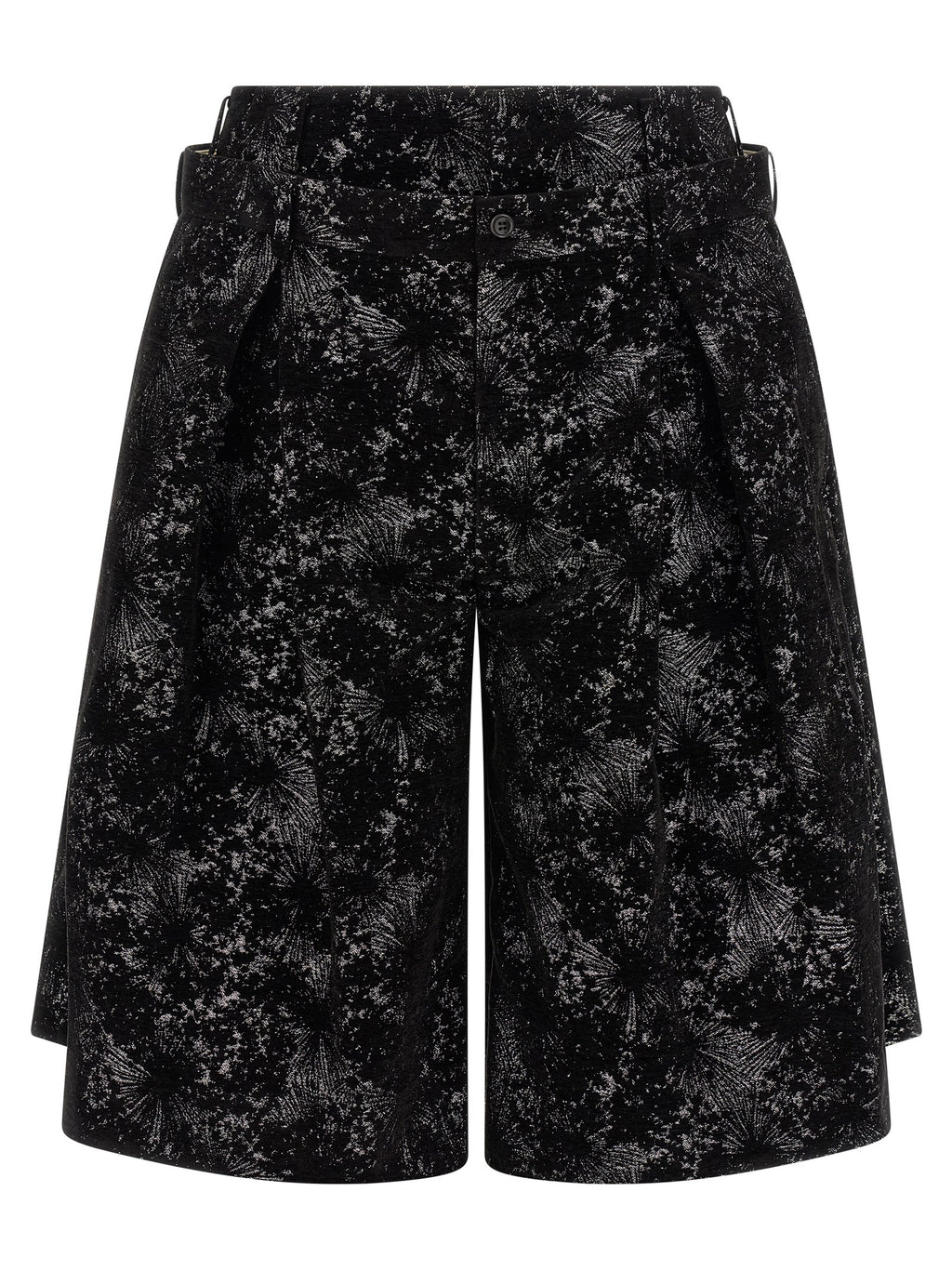 Polyester Homme Plus Bermuda Shorts