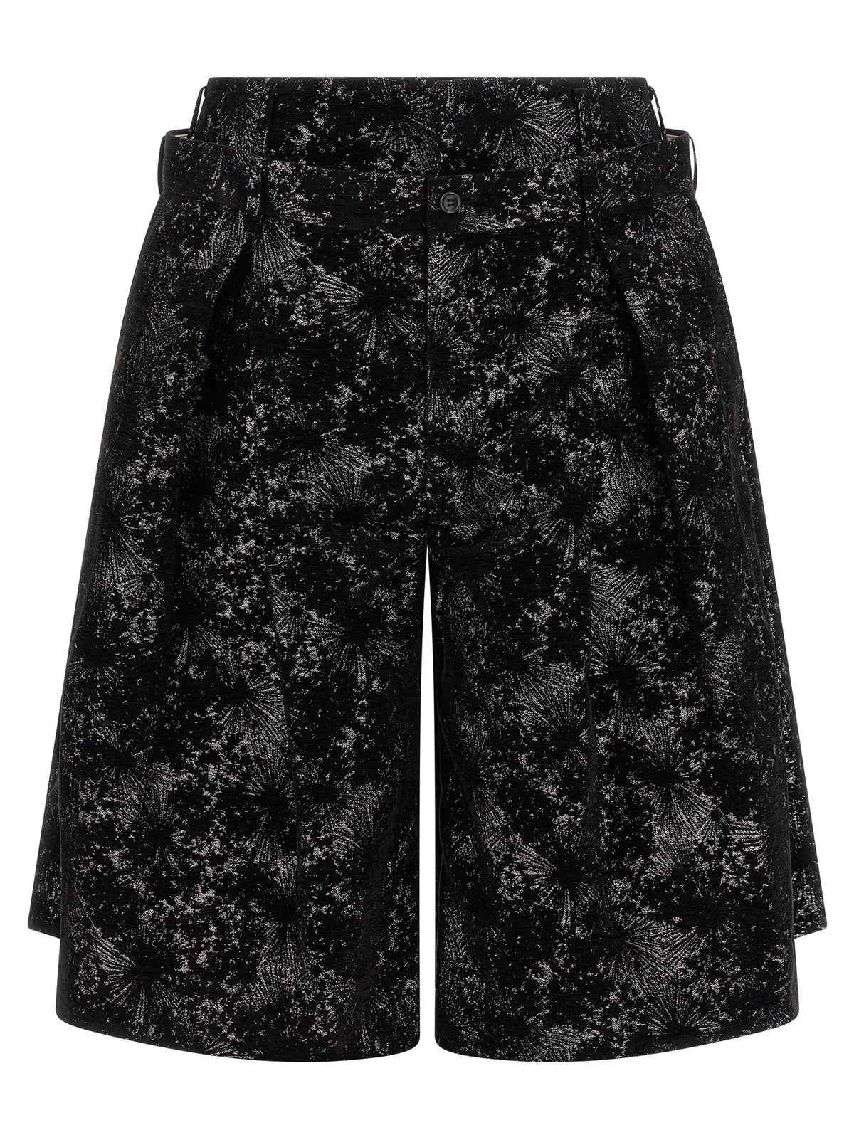 Polyester Homme Plus Bermuda Shorts