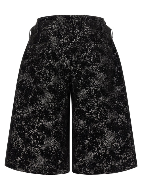 Polyester Homme Plus Bermuda Shorts